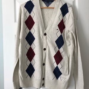 Tommy Hilfiger Argyle Cardigan